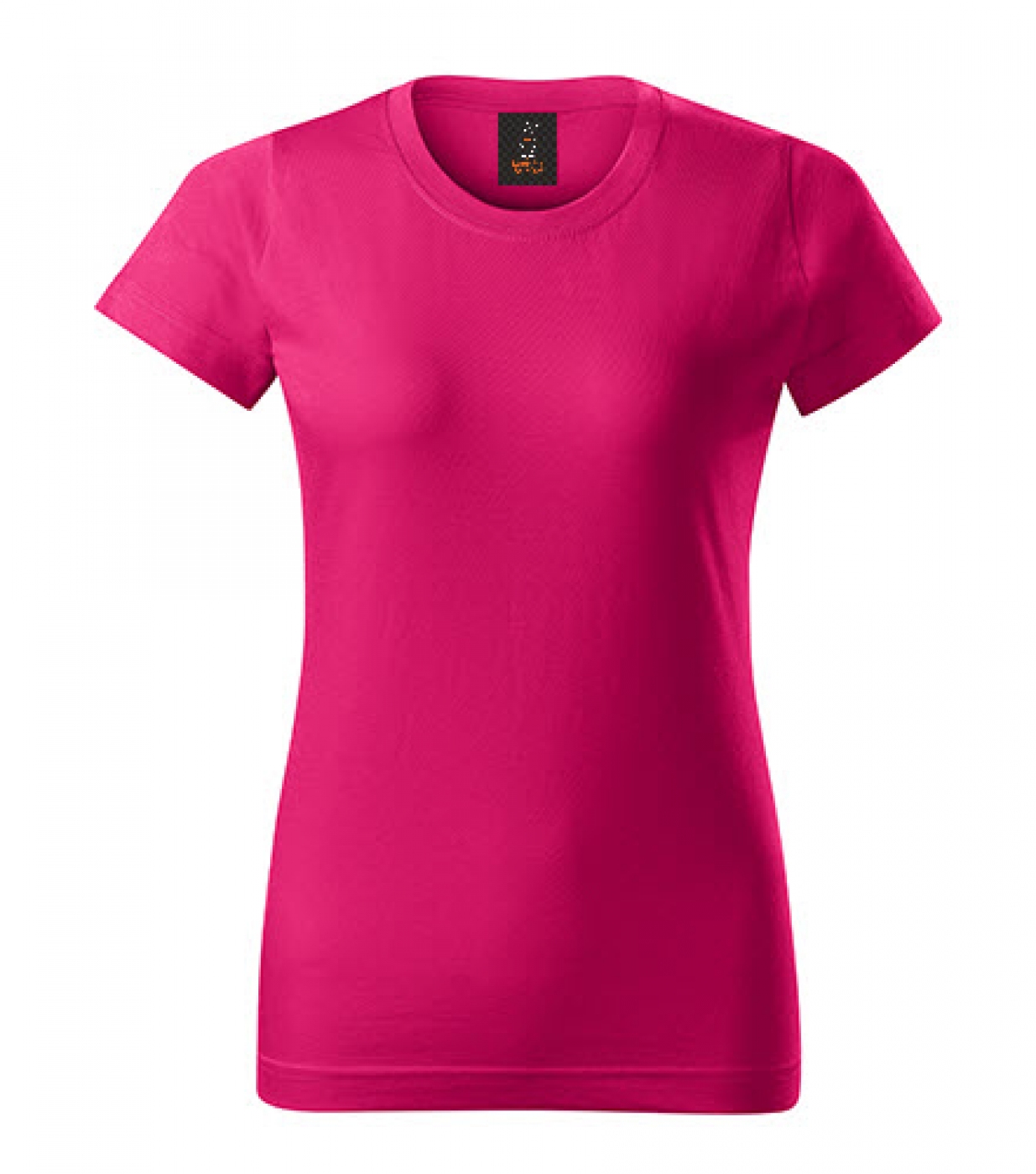 Tricou ospatar, model clasic cu guler rotund, din bumbac 160g, de dama
