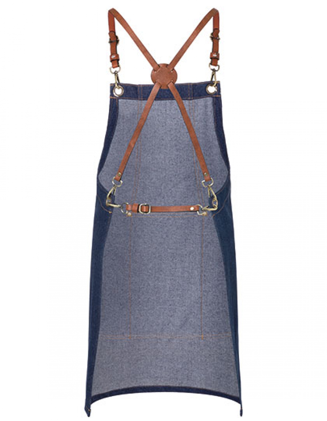 SorturiPersonalizate.ro - Sort ospatar, cu pieptar din jeans si barete piele in X