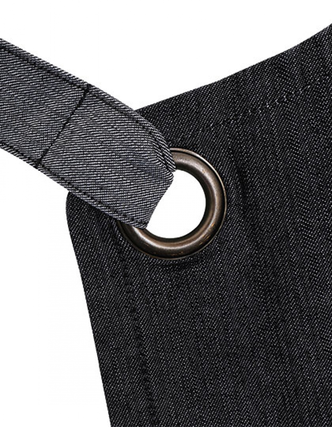 SorturiPersonalizate.ro - Sort ospatar, cu pieptar si 2 buzunare contrast, din jeans - denim