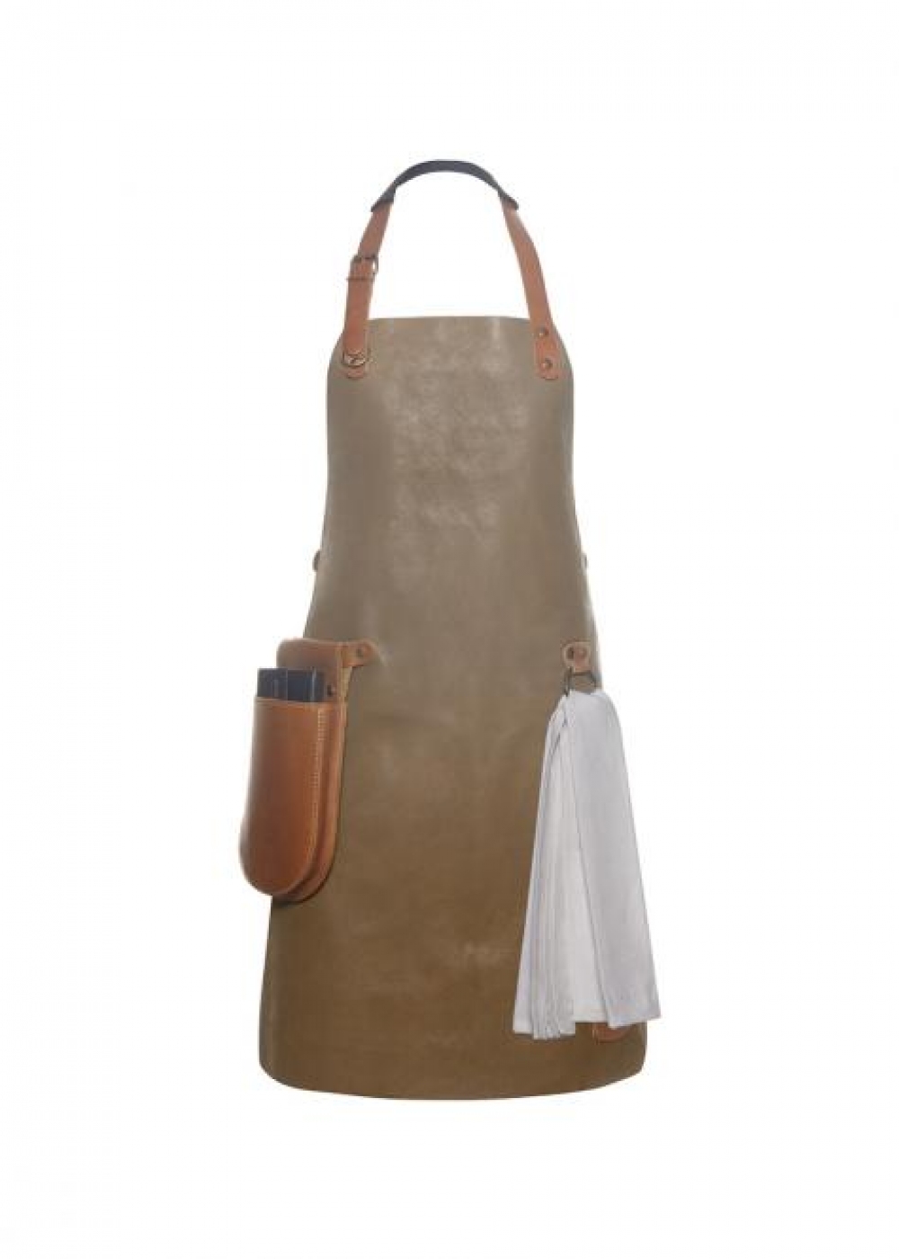 SorturiPersonalizate.ro - Sort piele cu pieptar pentru macelar sau restaurant Steak House 
